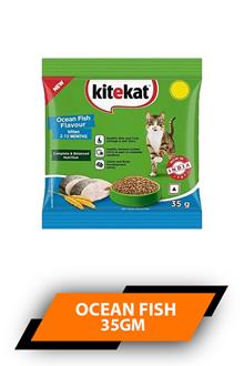 Kitekat Adult Ocean Fish 35gm